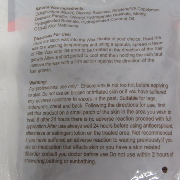 NWT! Wax Beans for Hair Removal - Picture 4 of 4